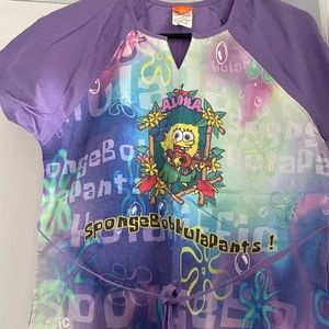 spongebob scrub top nickelodeon